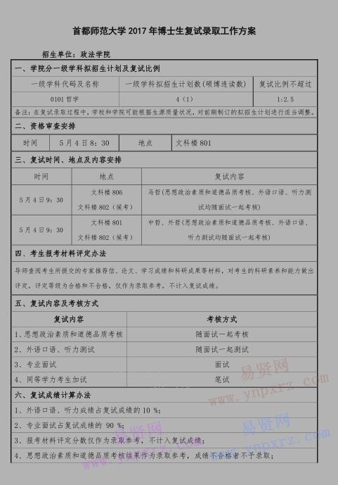 2017年免费师范生最新政策